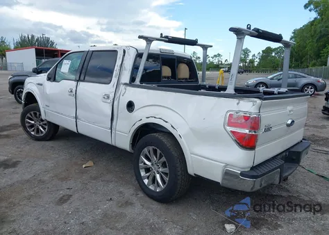 2011 Ford F-150 Lariat из США, поврежденный, VIN 1FTFW1ET0BFB89265